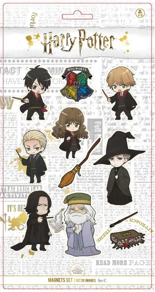 HARRY POTTER - Hp Cute Caracters Magnets Set - Figurine